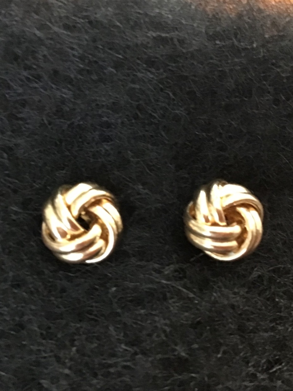G14kt Gold Plated Knot Earrings
